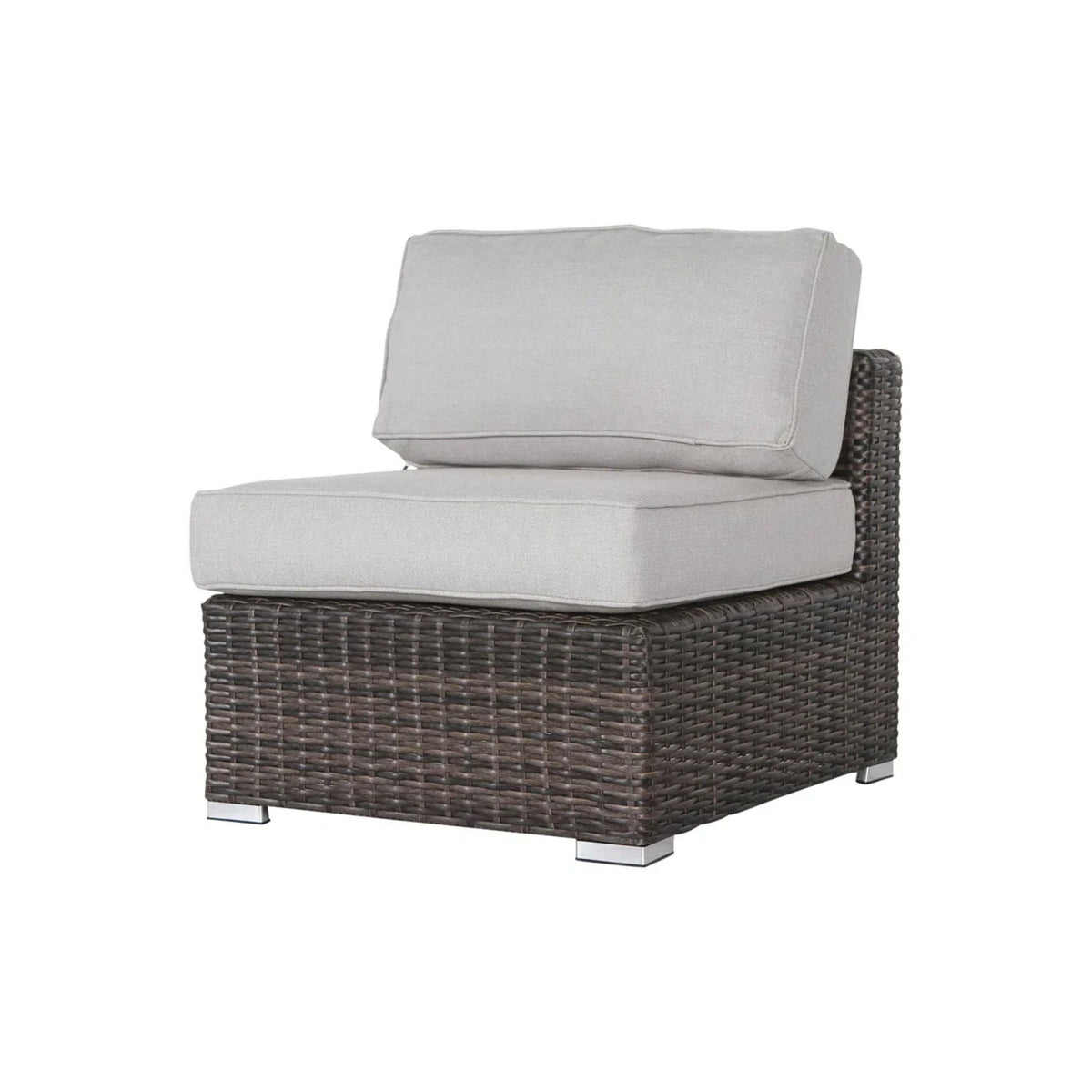 All-Weather Wicker Sectional Seating Group with Cushions