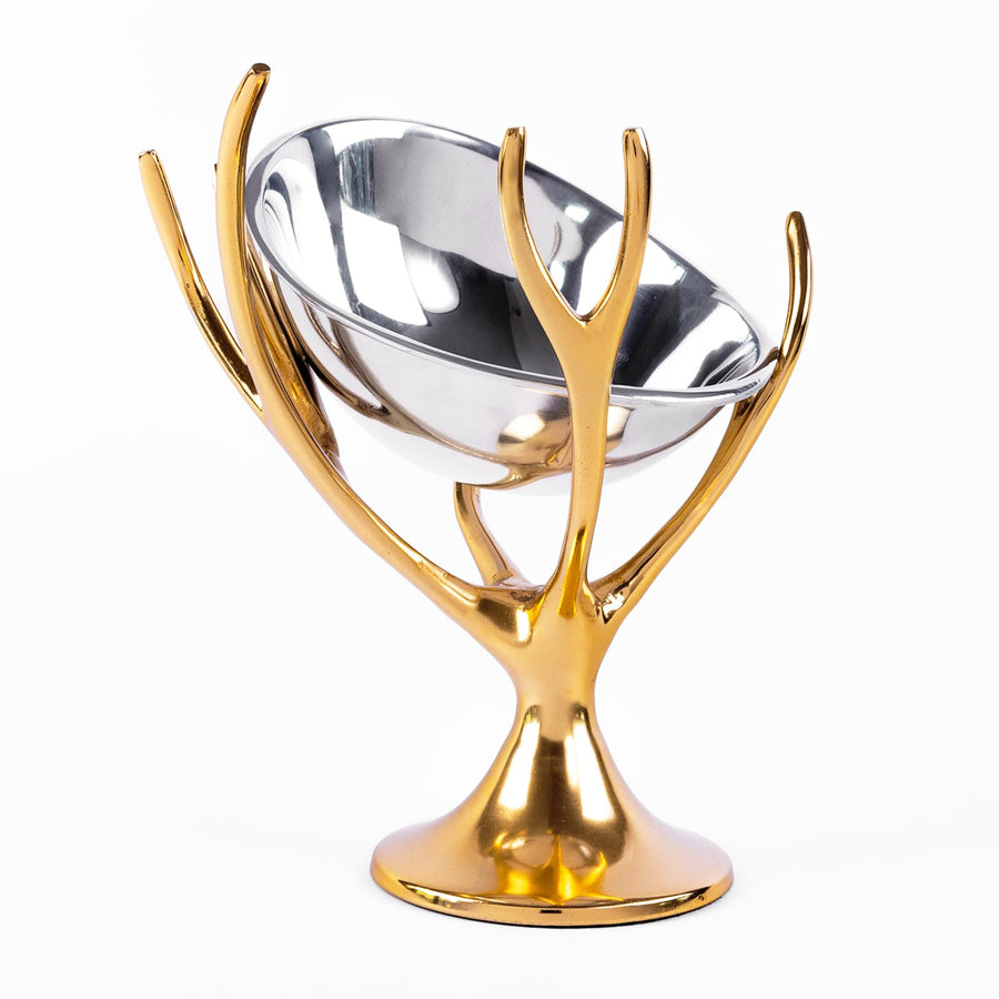 Bronze-Gold Ice Bucket & Champagne Cooler