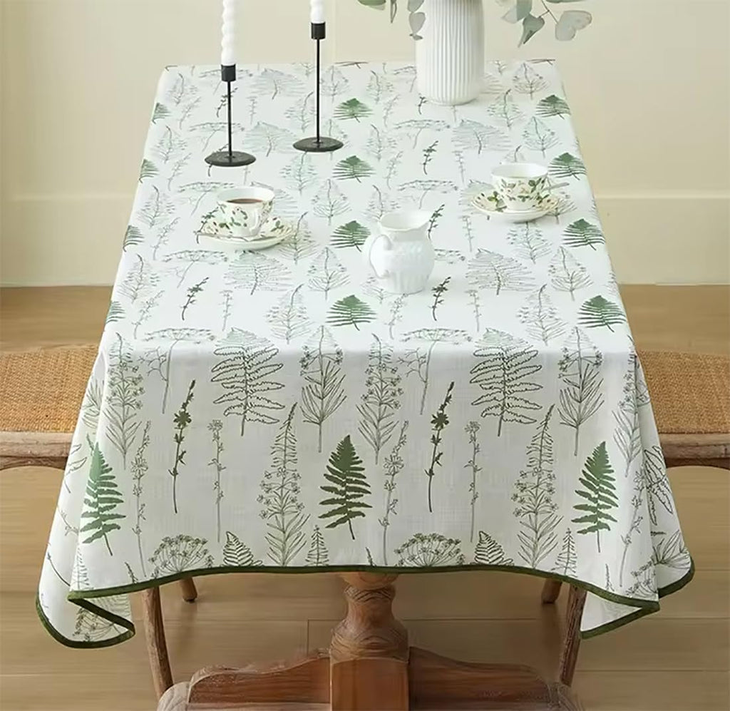 Fennco Styles Spring Blossom Print Tablecloth 56" W x 72" L