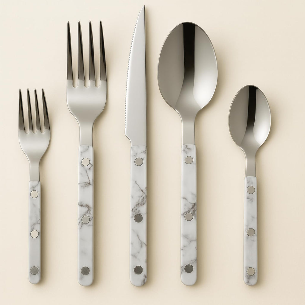 Khen 20-Piece Cutlery Set – Includes Dinner Knives, Forks, Spoons