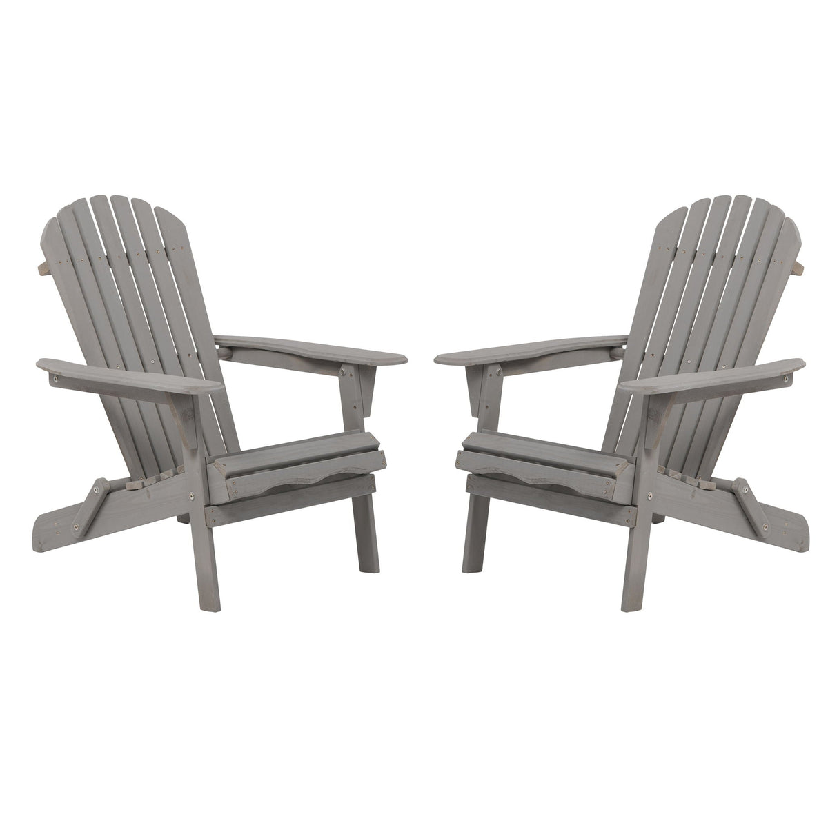 Oversized Folding Outdoor Adirondack Chair