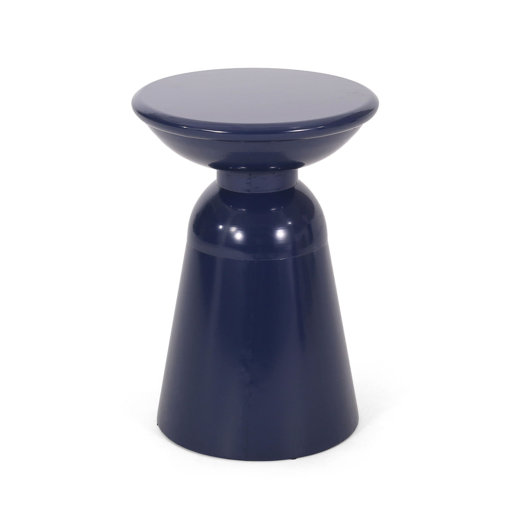 Serenita Outdoor Side Tables With Flared Design (Set of 2)
