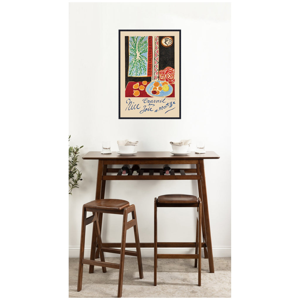 Nice Travail et Joie 1947 Henri Matisse by Nostalgia Prints Framed Canvas Wall Art Print