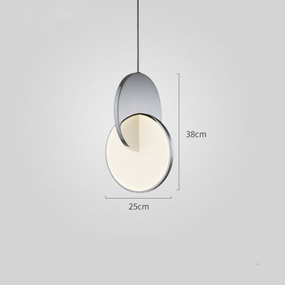 Sculptural Metal Pendant & Table Lamp