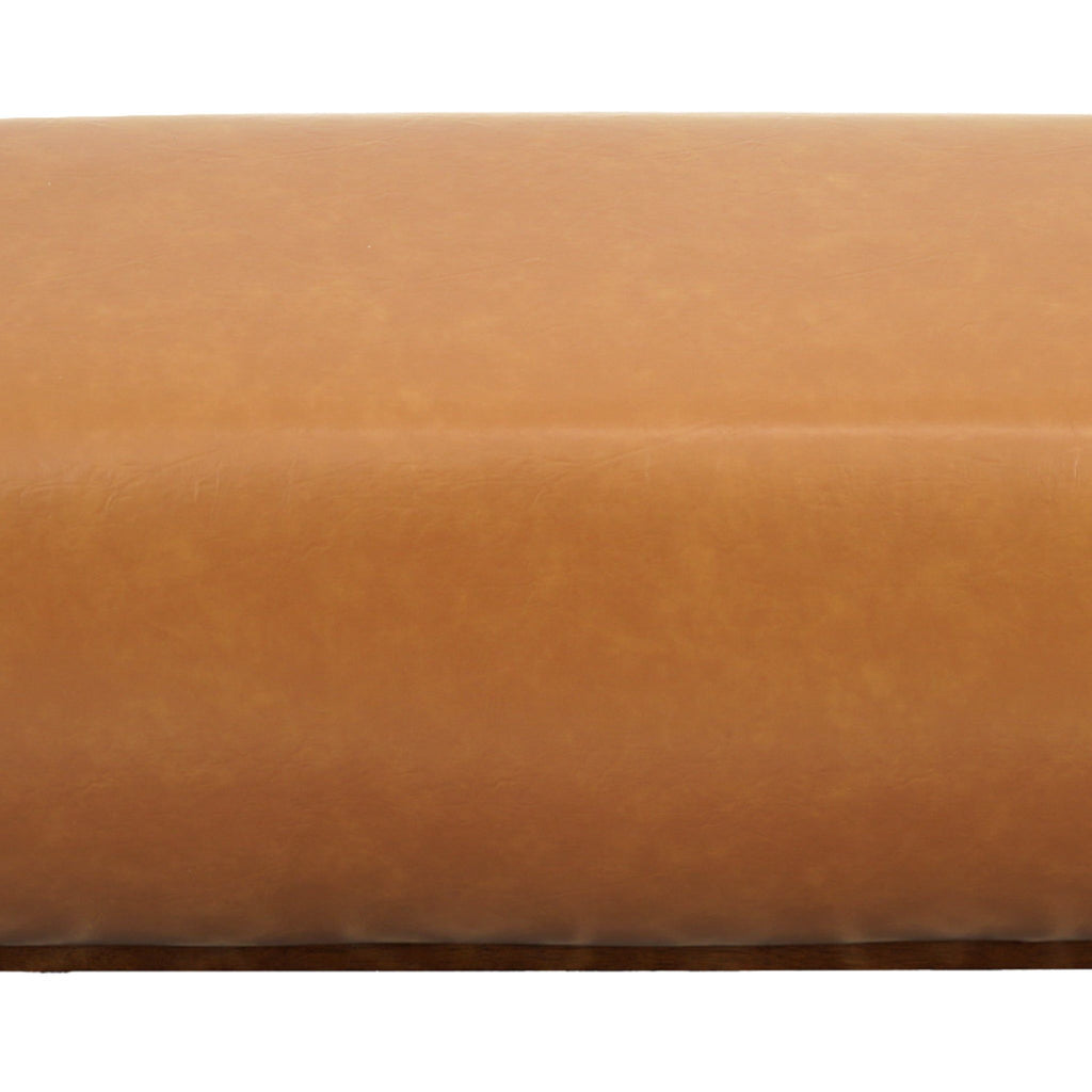 Japanese-Inspired Minimalist Upholstered Bench