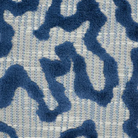 Janis Velvet Pillow Cover in Blue, Schumacher Textiles