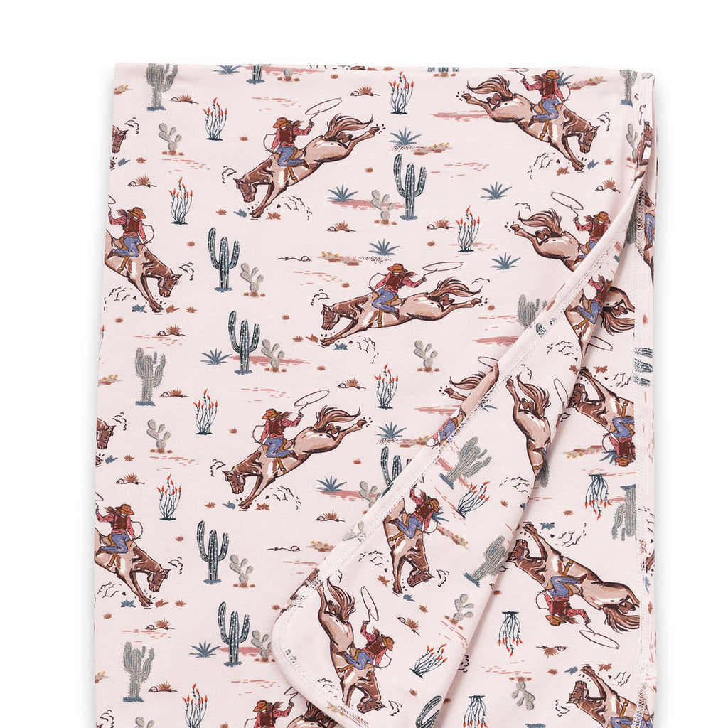 Prairie Princess Bamboo Stroller Blanket