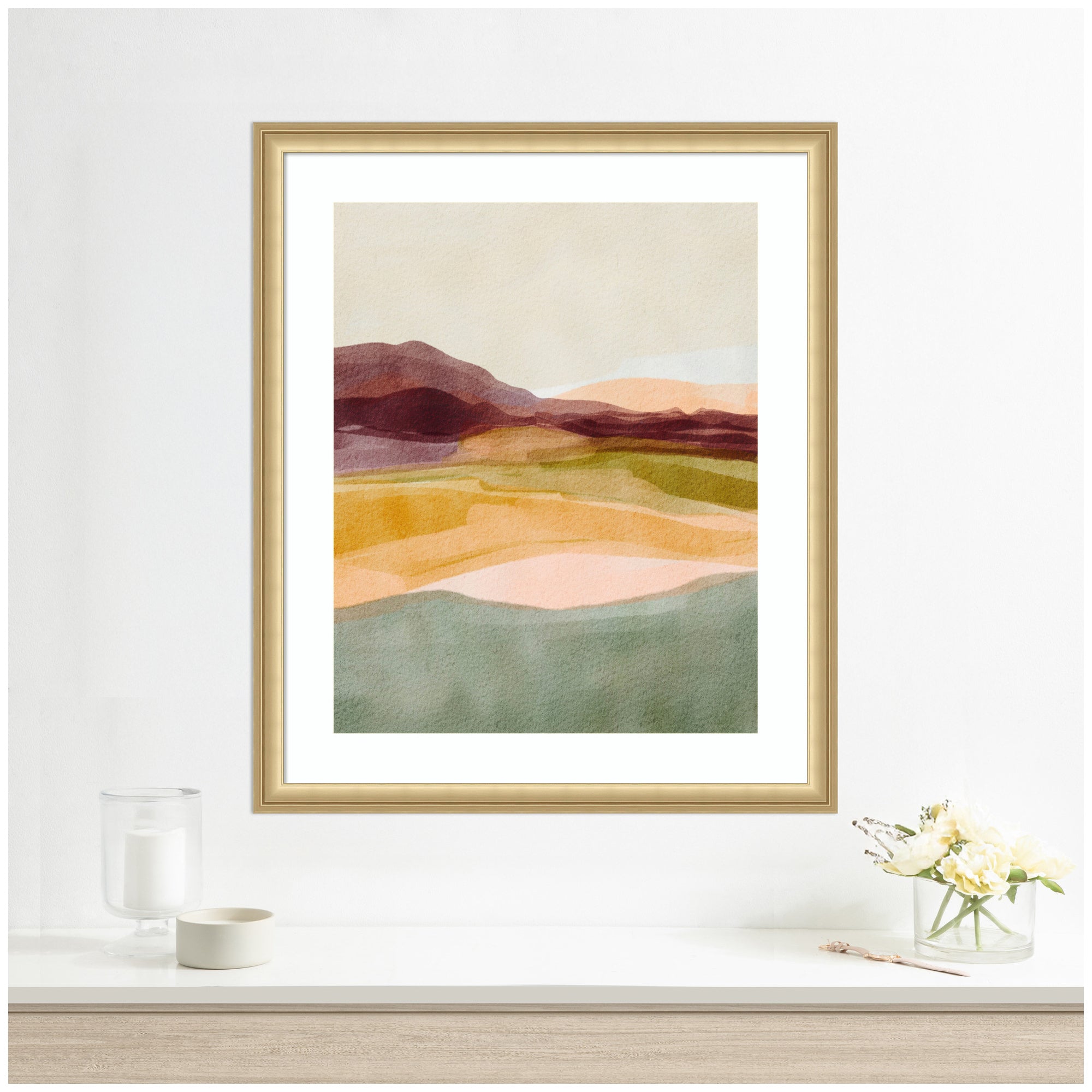 Framed Art Sunset Beauty by Nikita Jariwala