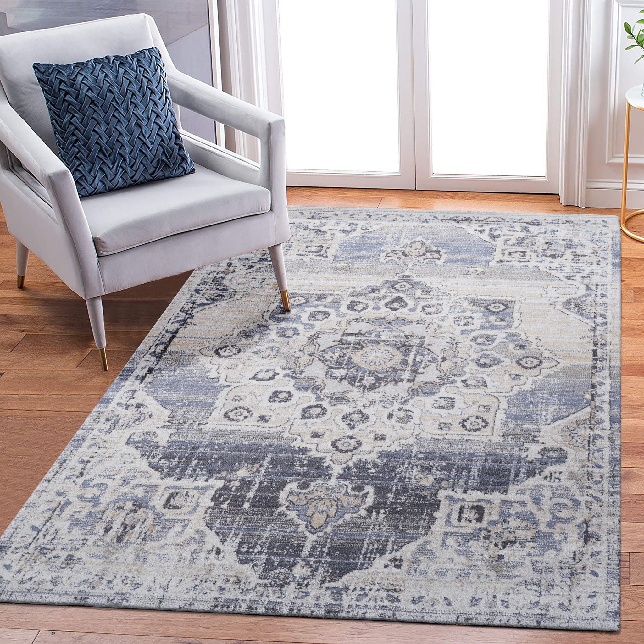 Payas Medallion Runner Rug