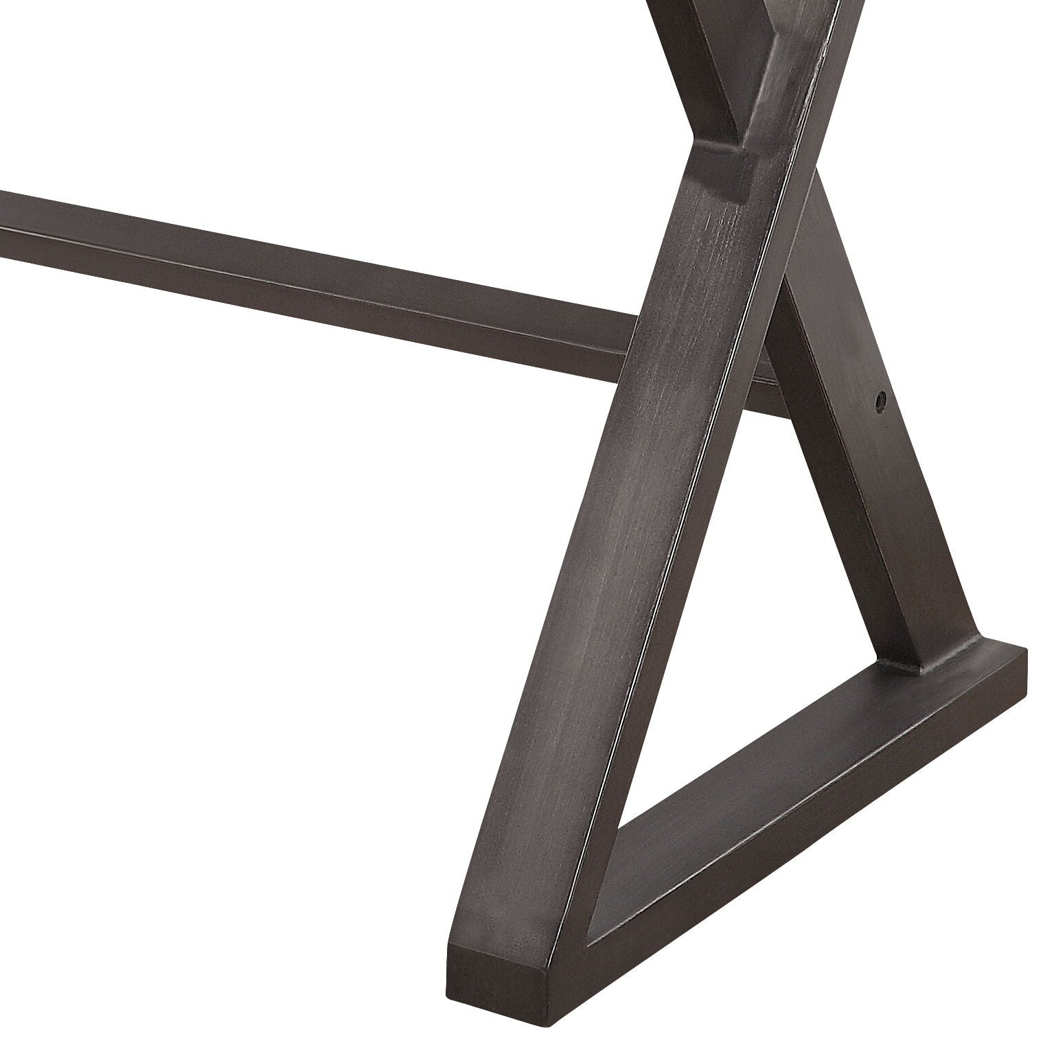 Danton Leather & Aluminum Writing Desk — Gold
