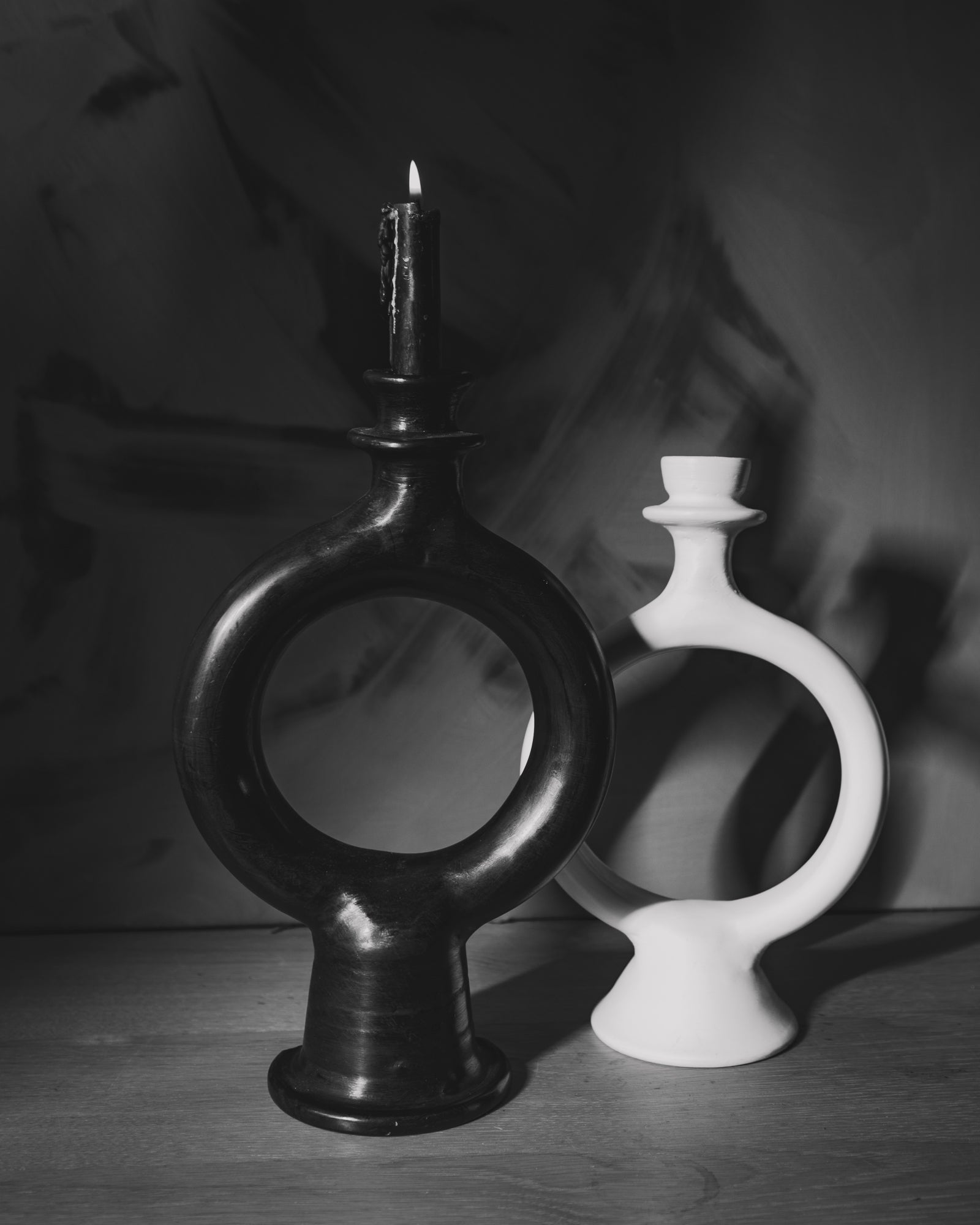 Moroccan Glazed Terracotta Candle Holder