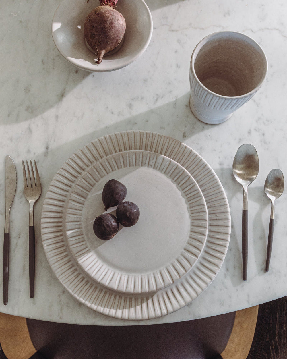 Cloud Lines Salad Plate - Set of 4
