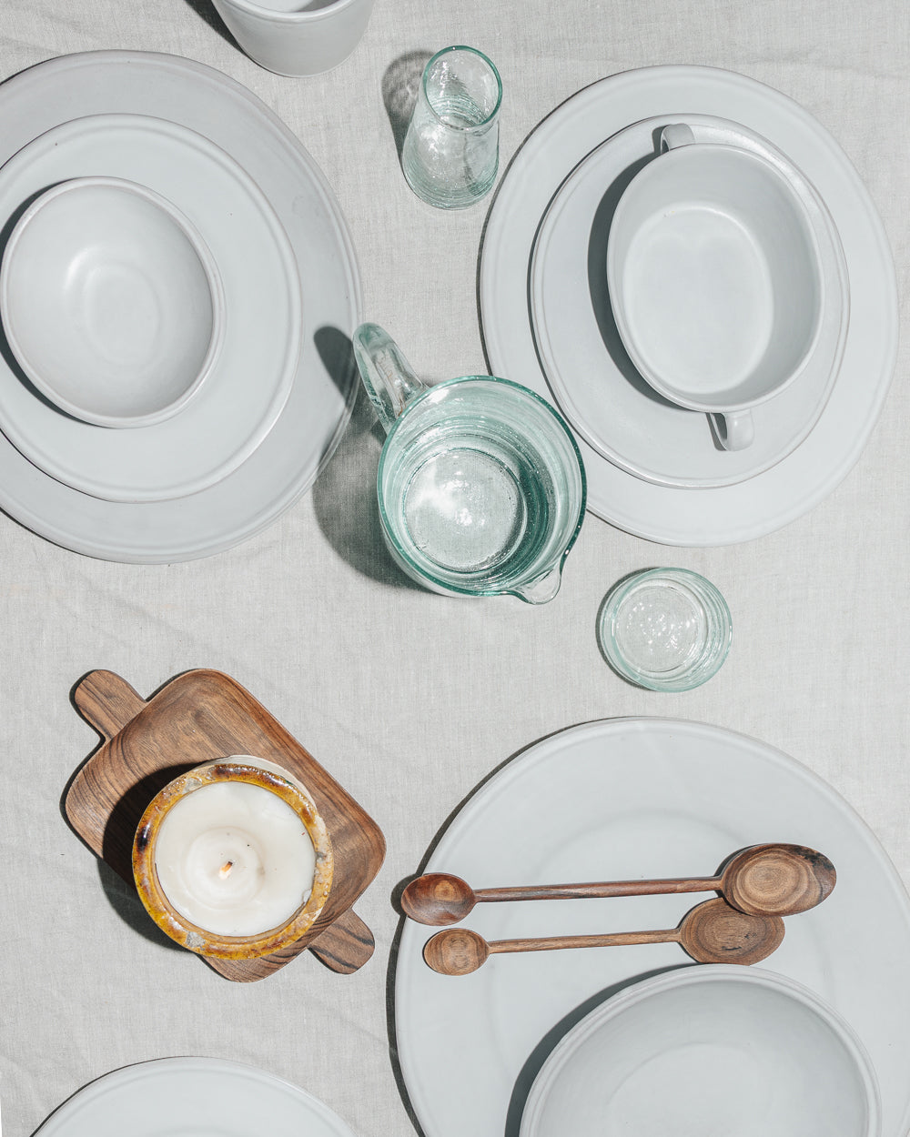 Cloud Oval Dinner Plate - Set of 4