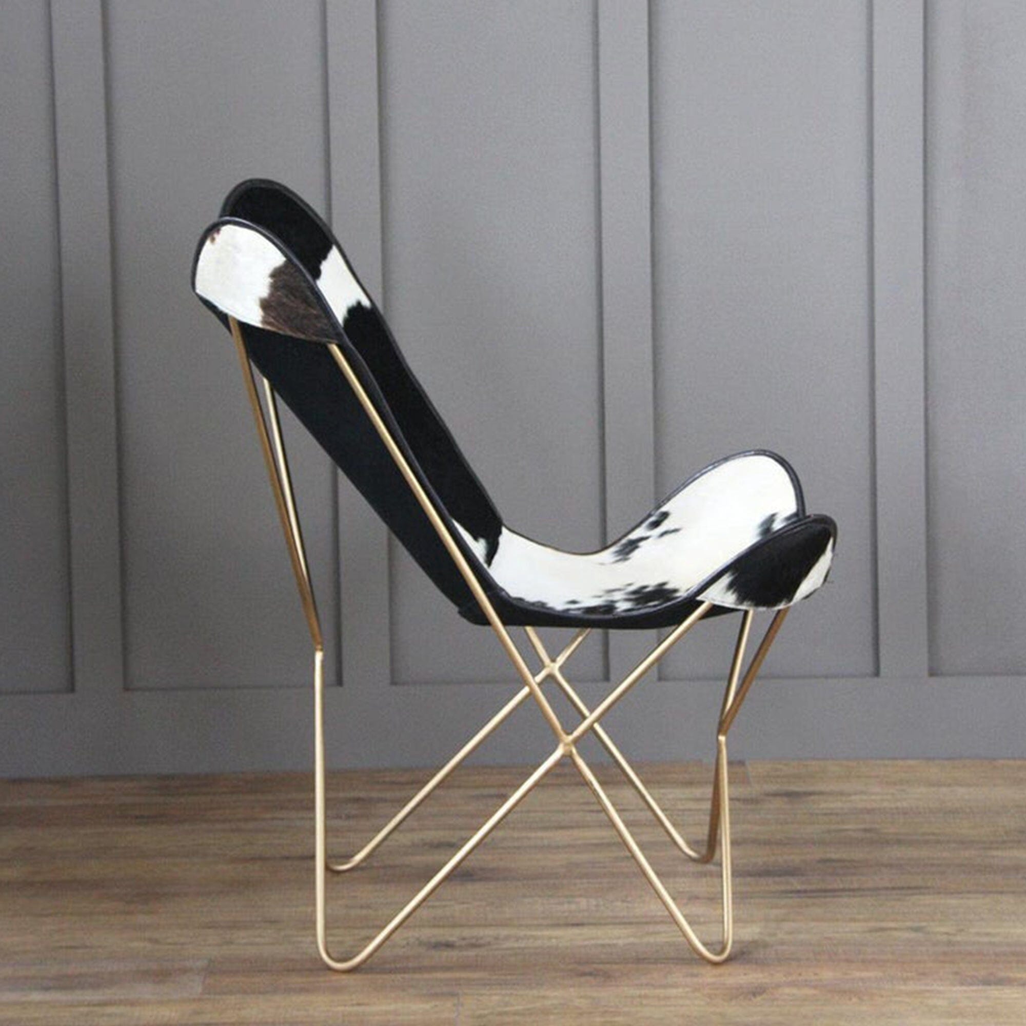 Holsteins Cowhide Butterfly Chair
