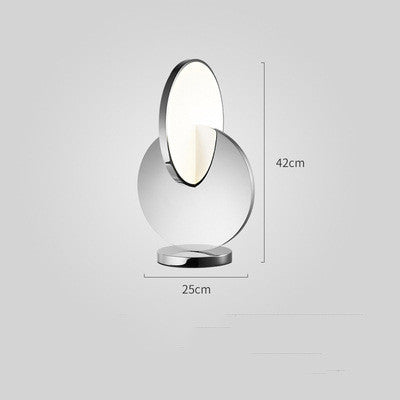 Sculptural Metal Pendant & Table Lamp