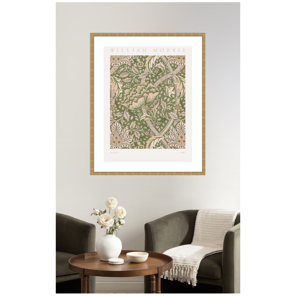 Framed Art Poster William Morris Windrush 1883 by The Art Institute of Chicago