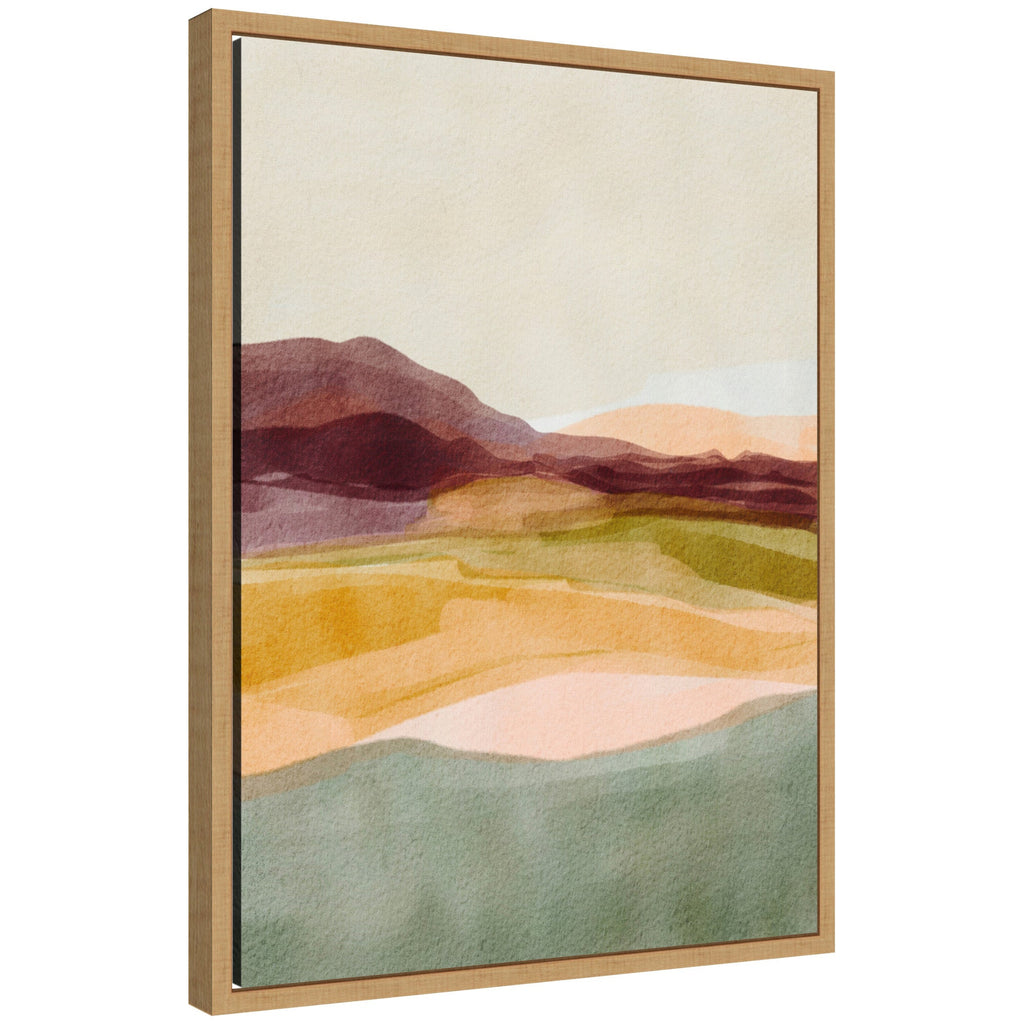 Sylvie Sunset Beauty Framed Canvas by Nikita Jariwala