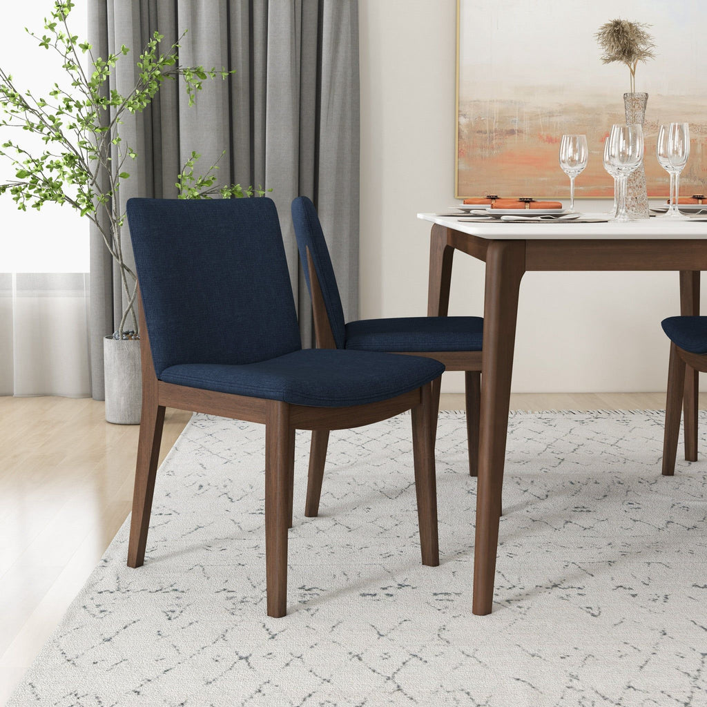 Laura Curved-Back Dining Chairs - Set of 2