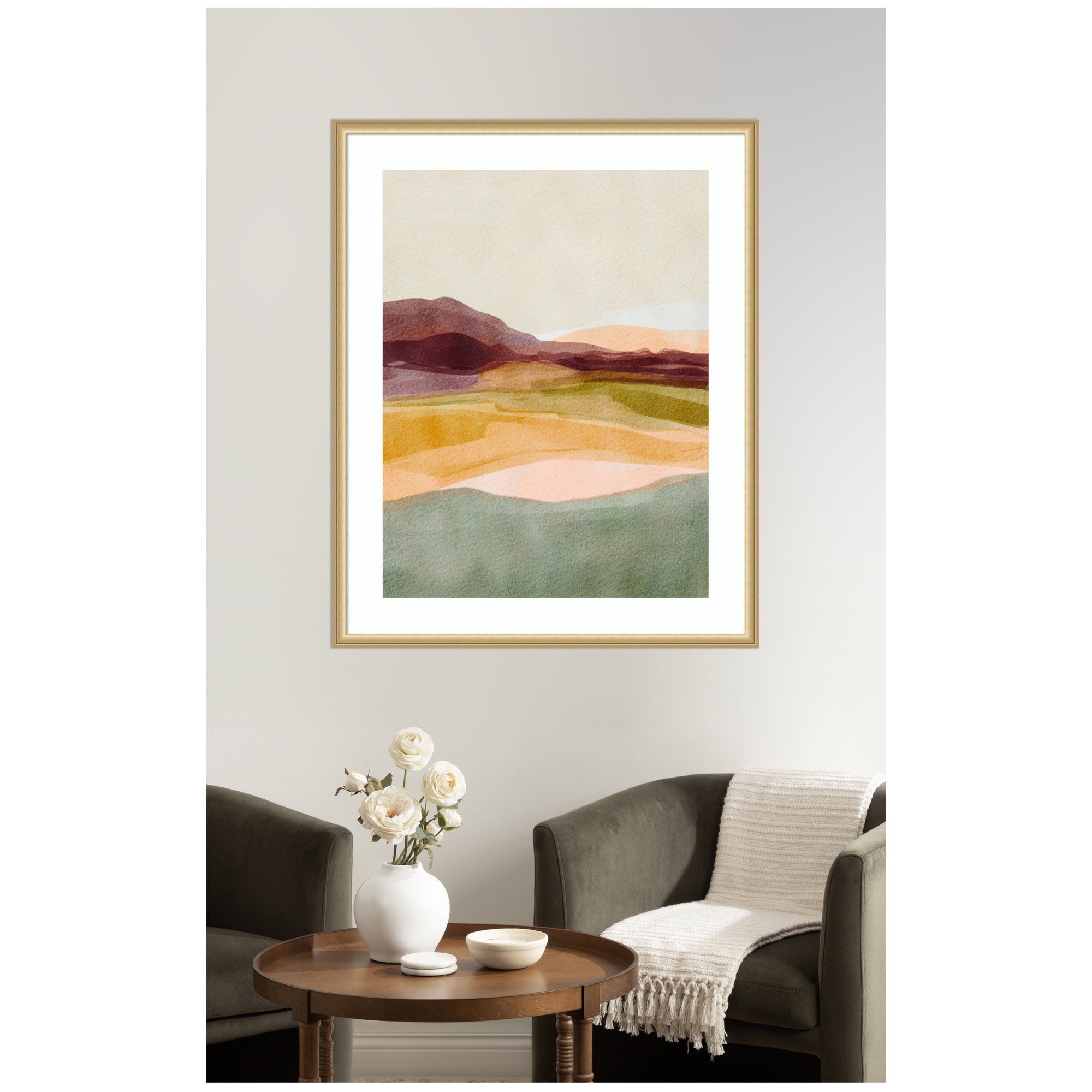 Framed Art Sunset Beauty by Nikita Jariwala
