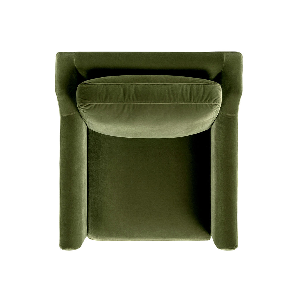 Josephine Upholstered Accent Chair — Olive