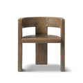 Soren Reclaimed Elm Curved Dining Chair