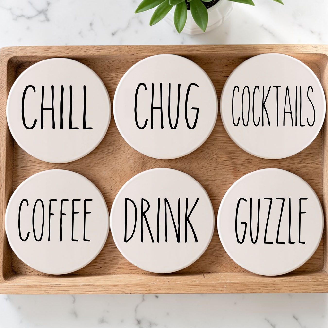 Minimalist Coasters