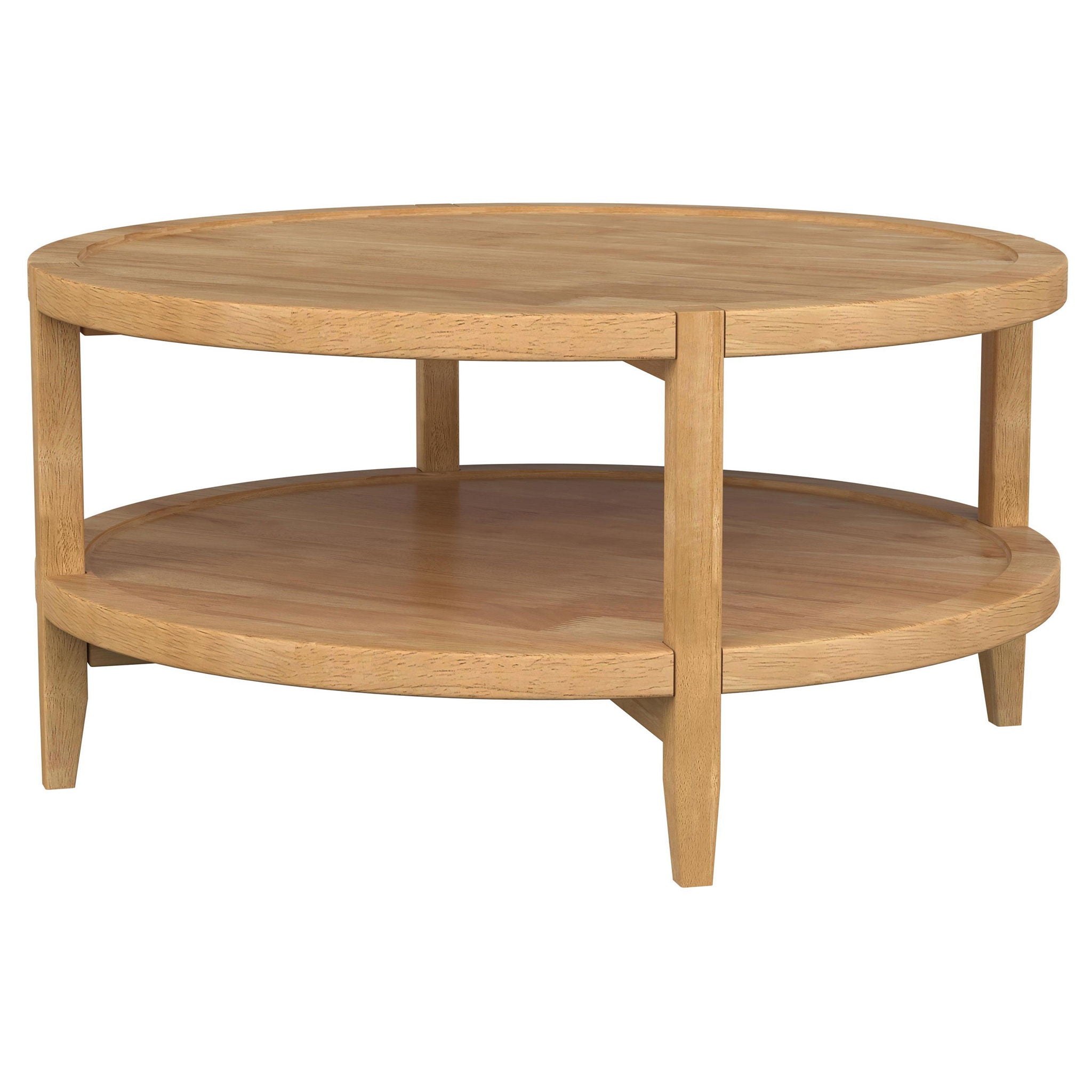 Camillo Round Wood Coffee Table