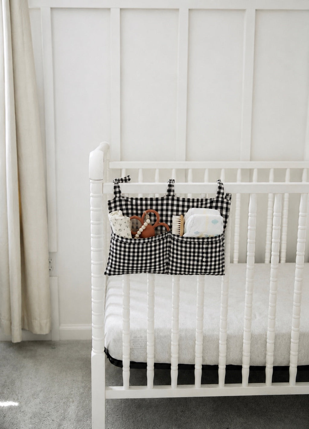 Crib Diaper Caddy Storage Organizer Nursery Room