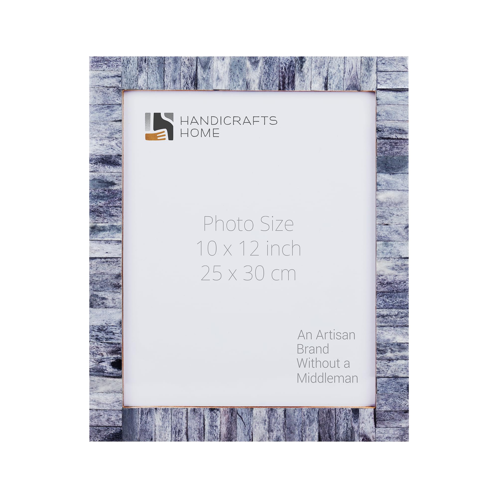 Poster Frames Classic Collection Bone Inlay, Grey, 6 Sizes