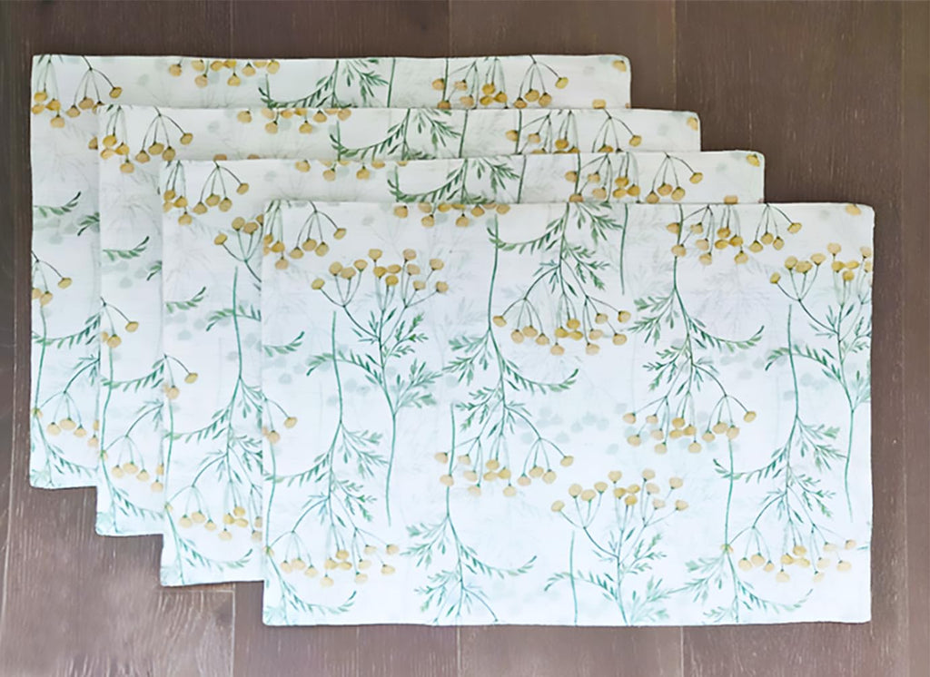 Fennco Styles Floral Print Design Everyday Table Runner 13" W x 71" L - Summer Flower Table Cover for Home Décor, Dining Table, Banquet, Holiday and Family Gatherings