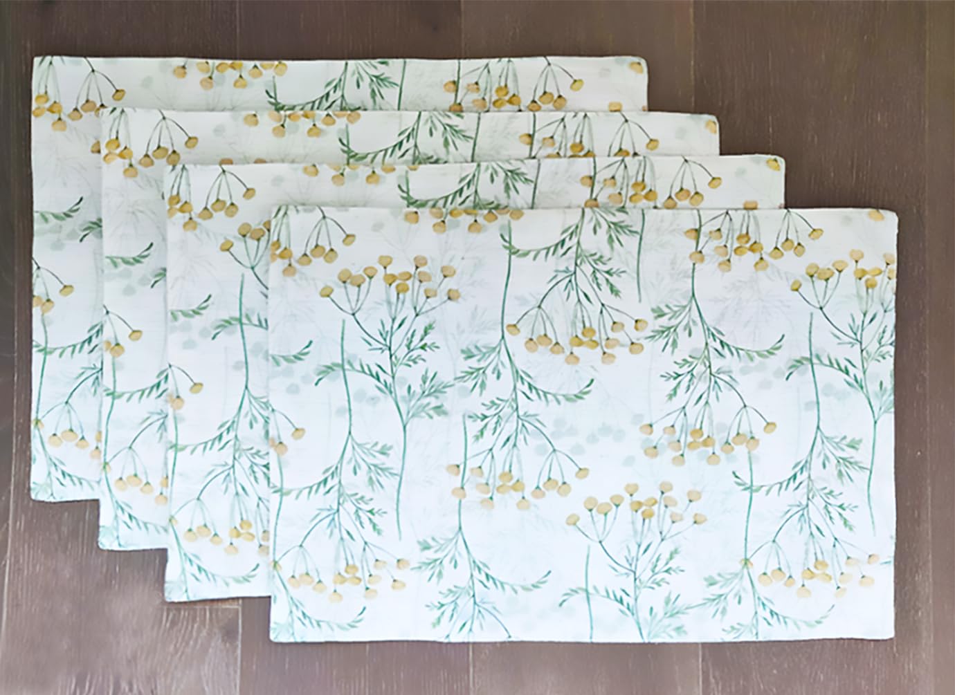 Fennco Styles Floral Print Design Everyday Table Runner 13" W x 71" L - Summer Flower Table Cover for Home Décor, Dining Table, Banquet, Holiday and Family Gatherings