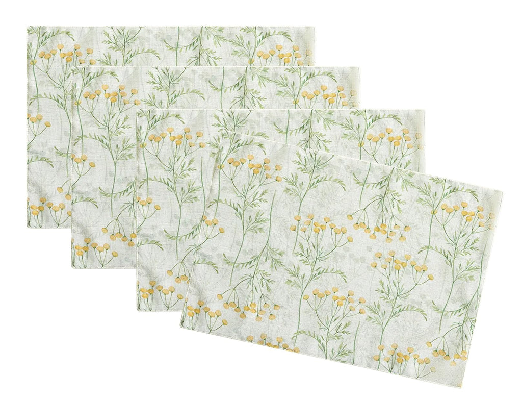 Fennco Styles Floral Print Design Everyday Table Runner 13" W x 71" L - Summer Flower Table Cover for Home Décor, Dining Table, Banquet, Holiday and Family Gatherings