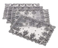 Fennco Styles Stunning Hand Beaded Table Placemats