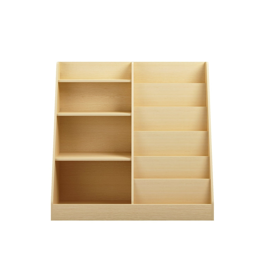 Kids Bookshelf with Toy Storage Organizer, 34.65" Multi-Tier