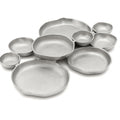 Cluster Decorative Bowls, Bright Silver Brass - Decoration