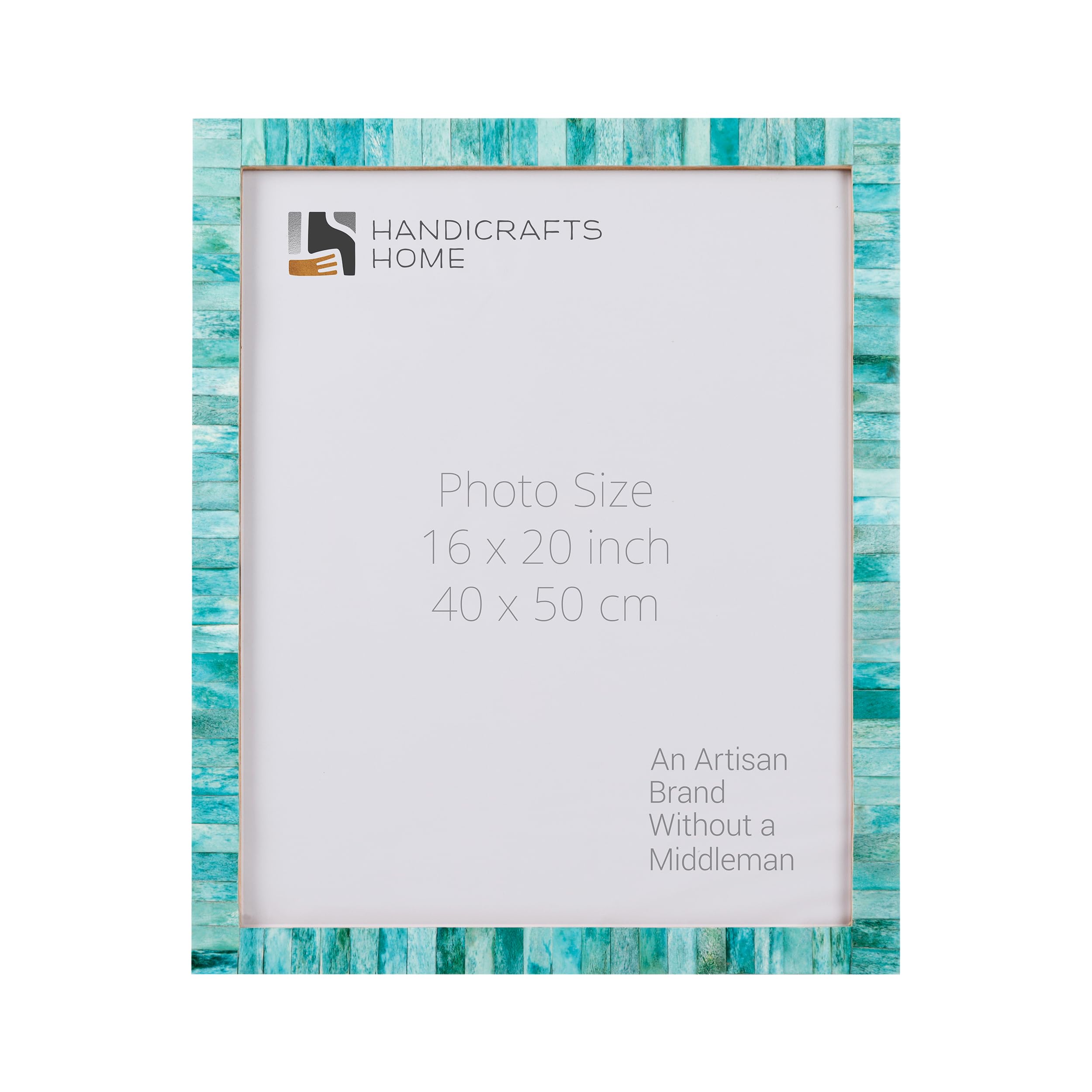 Poster Frames Classic Collection Bone Inlay, Green, 23 Sizes