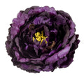 Fennco Styles Handmade Peony Napkin Rings, Set of 4 - Violet Flower Decorative Napkin Holders for Home, Dining Table, Banquet, Family Gathering, Holiday and Special Occasion