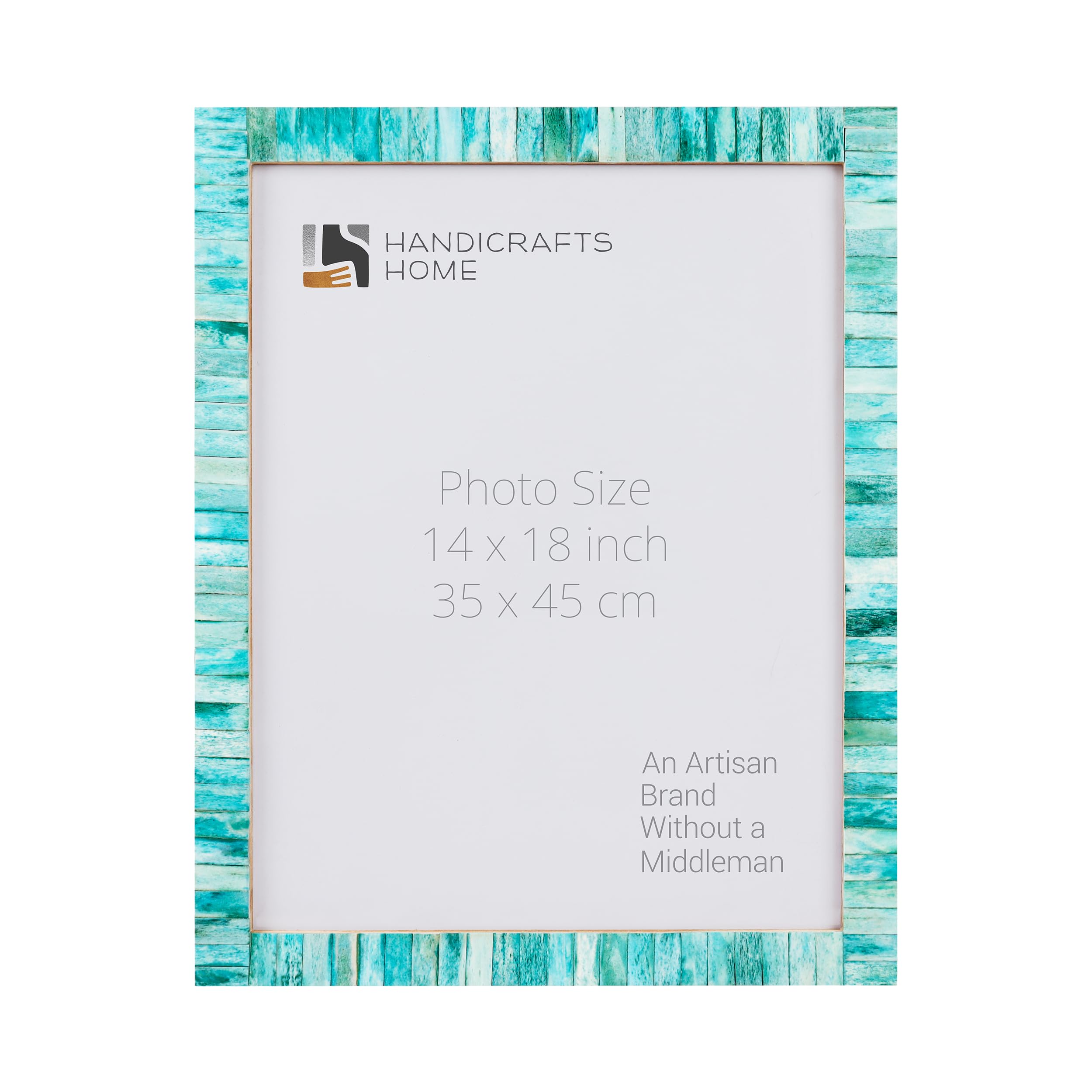 Poster Frames Classic Collection Bone Inlay, Green, 23 Sizes
