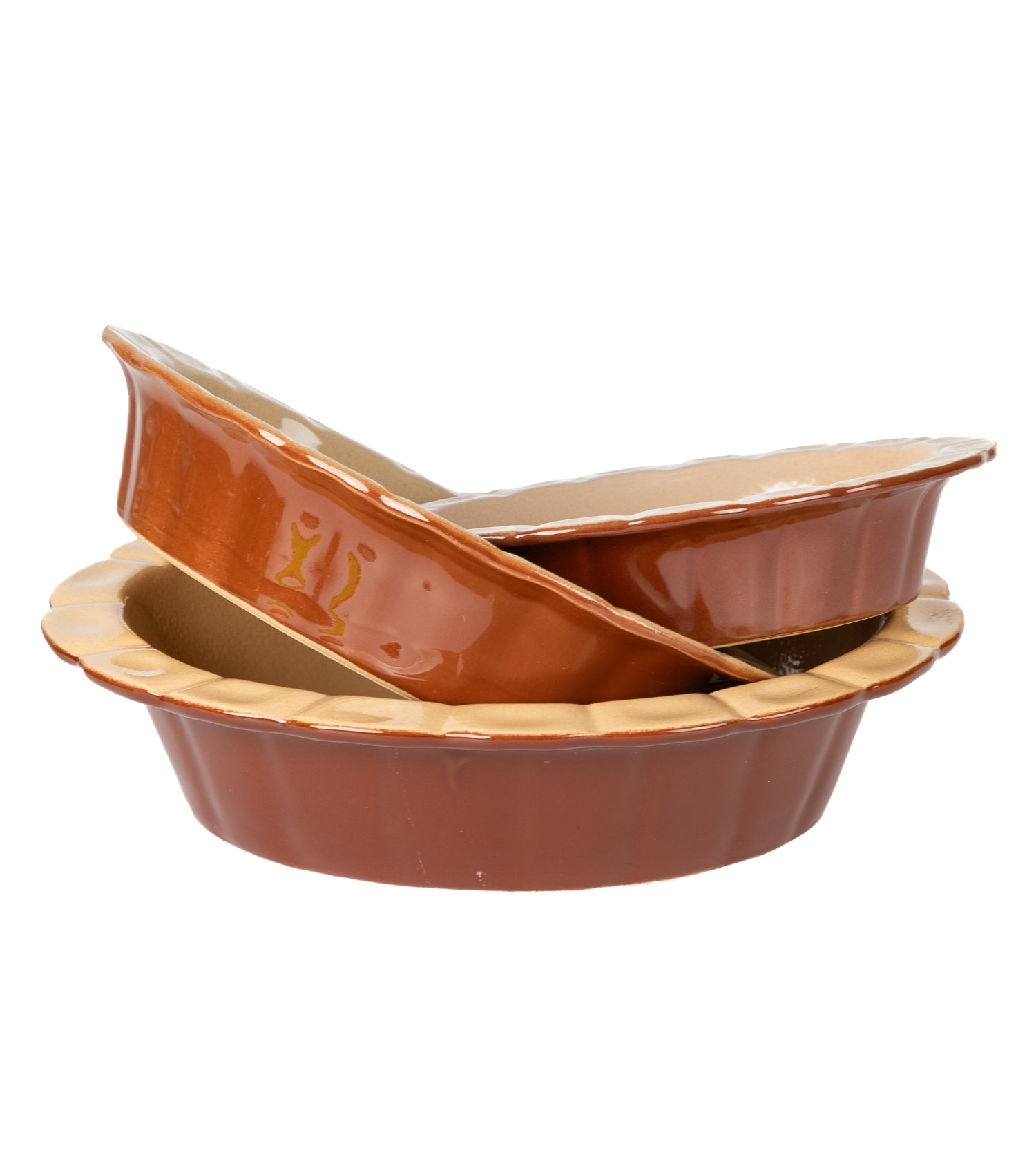 Vintage Oval Pie Dish Small