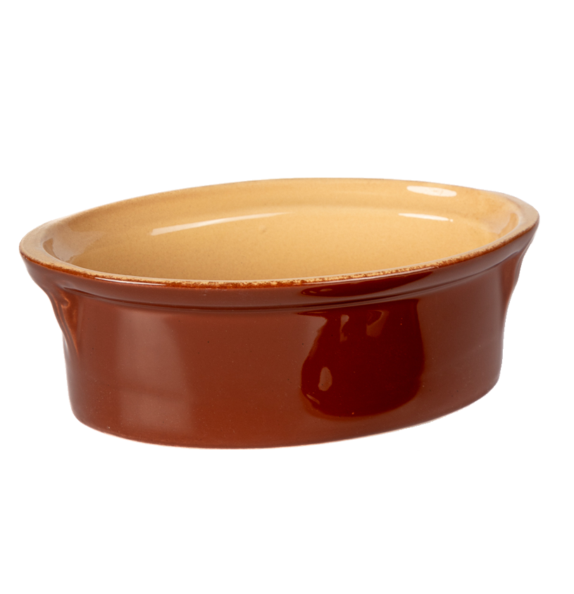 Vintage Oval Lidded Baking Dish