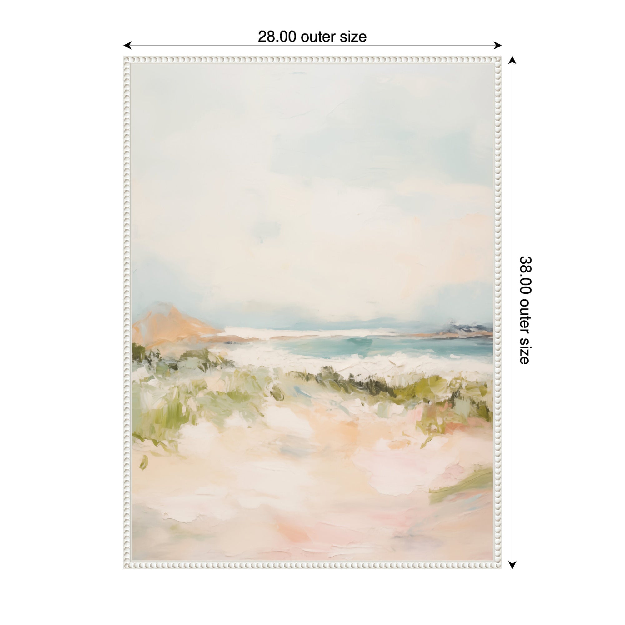 Tranquil Landscape III expansion by Amy Lighthall Framed Canvas Wall Art Print
