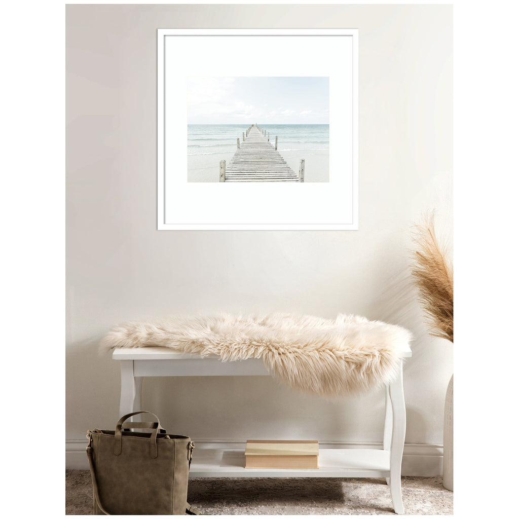 Beach 5s by Amy Peterson Framed Wall Art Print