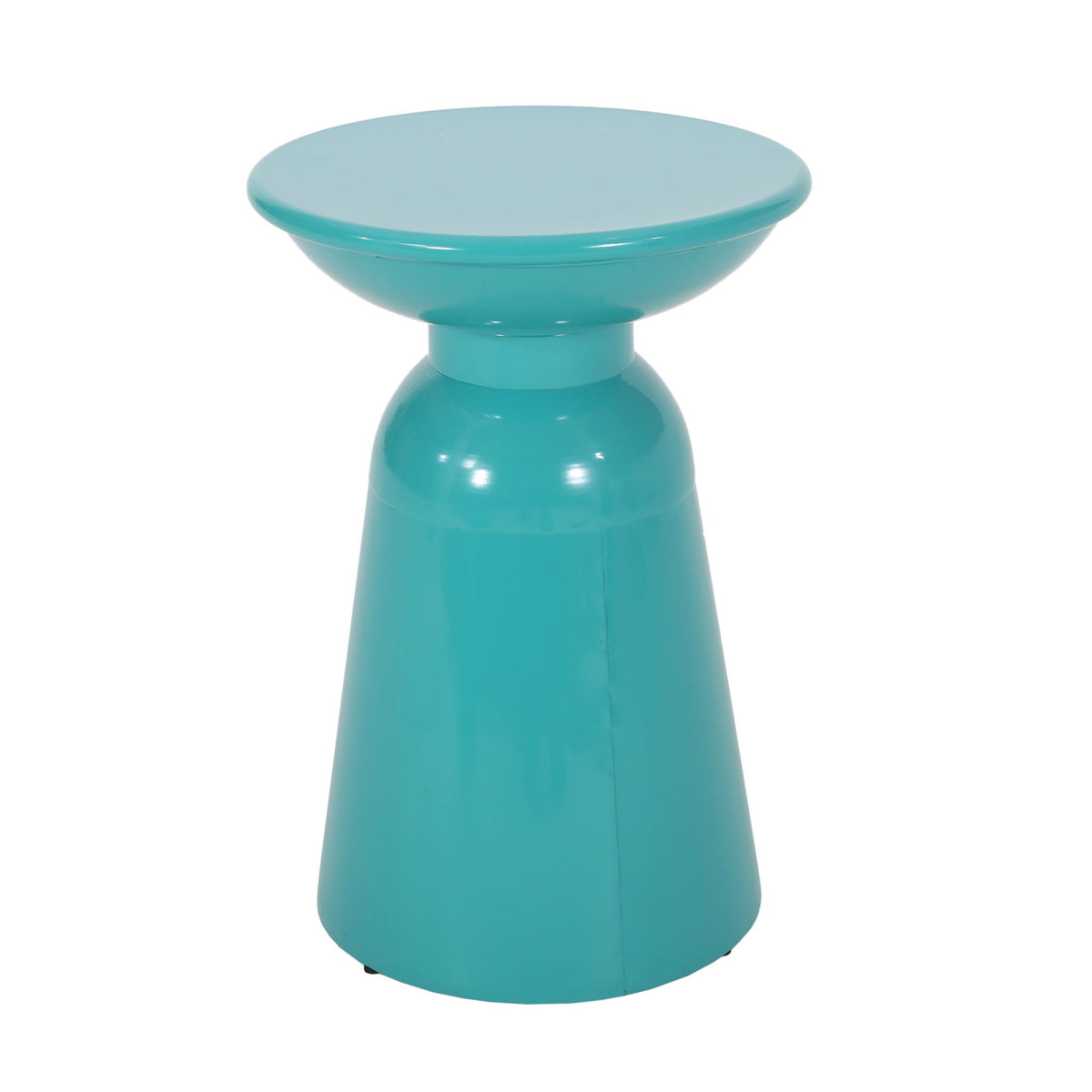 Serenita Outdoor Side Tables With Flared Design (Set of 2)