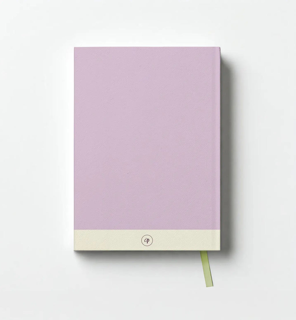 Be Present 100 Guided Prompt Journal - Lavender Edition