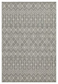 Sunshine 5'3" x 7'3" Indoor/Outdoor Area Rug - Silver
