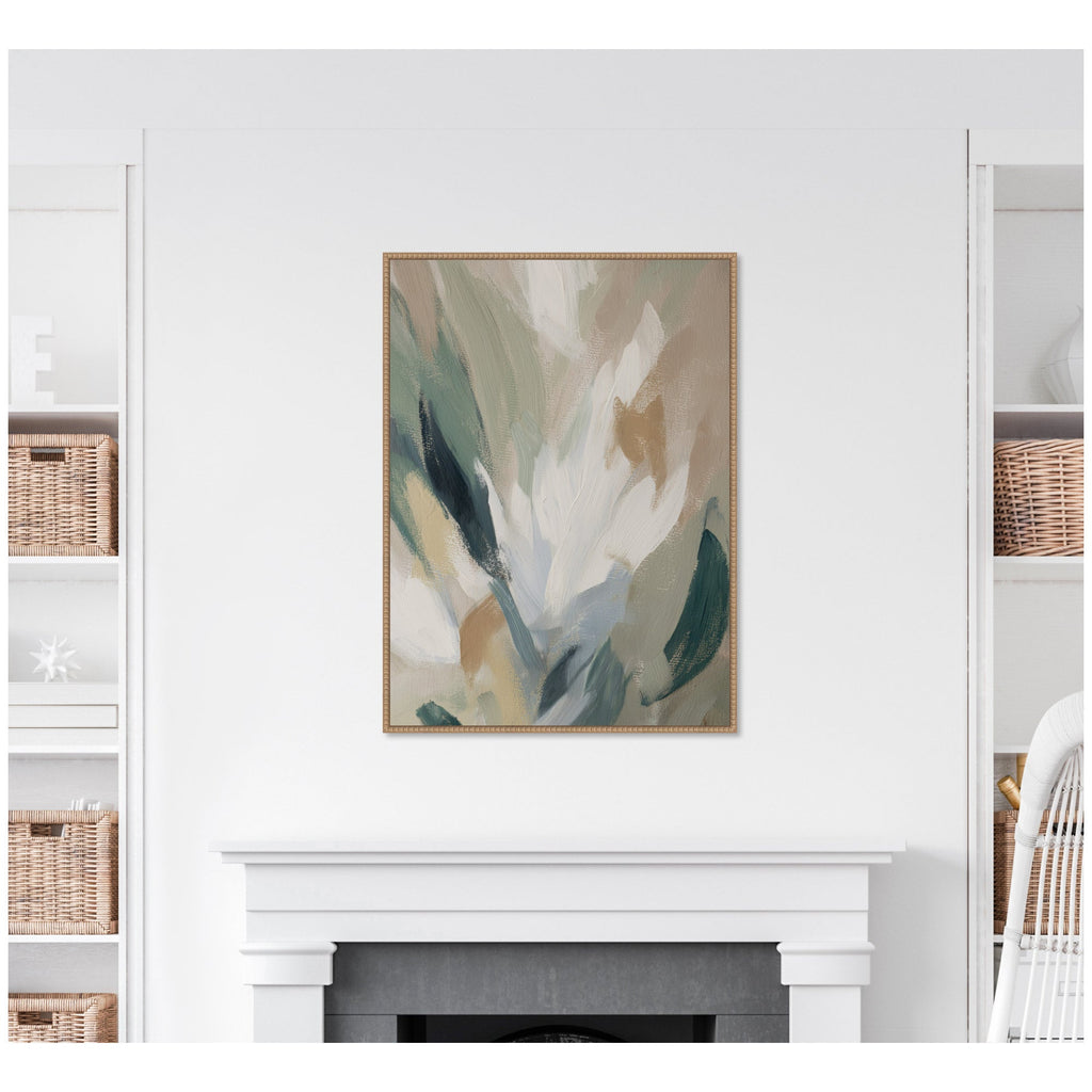 Plant Form No. 2 by Amy Lighthall Framed Canvas Wall Art Print