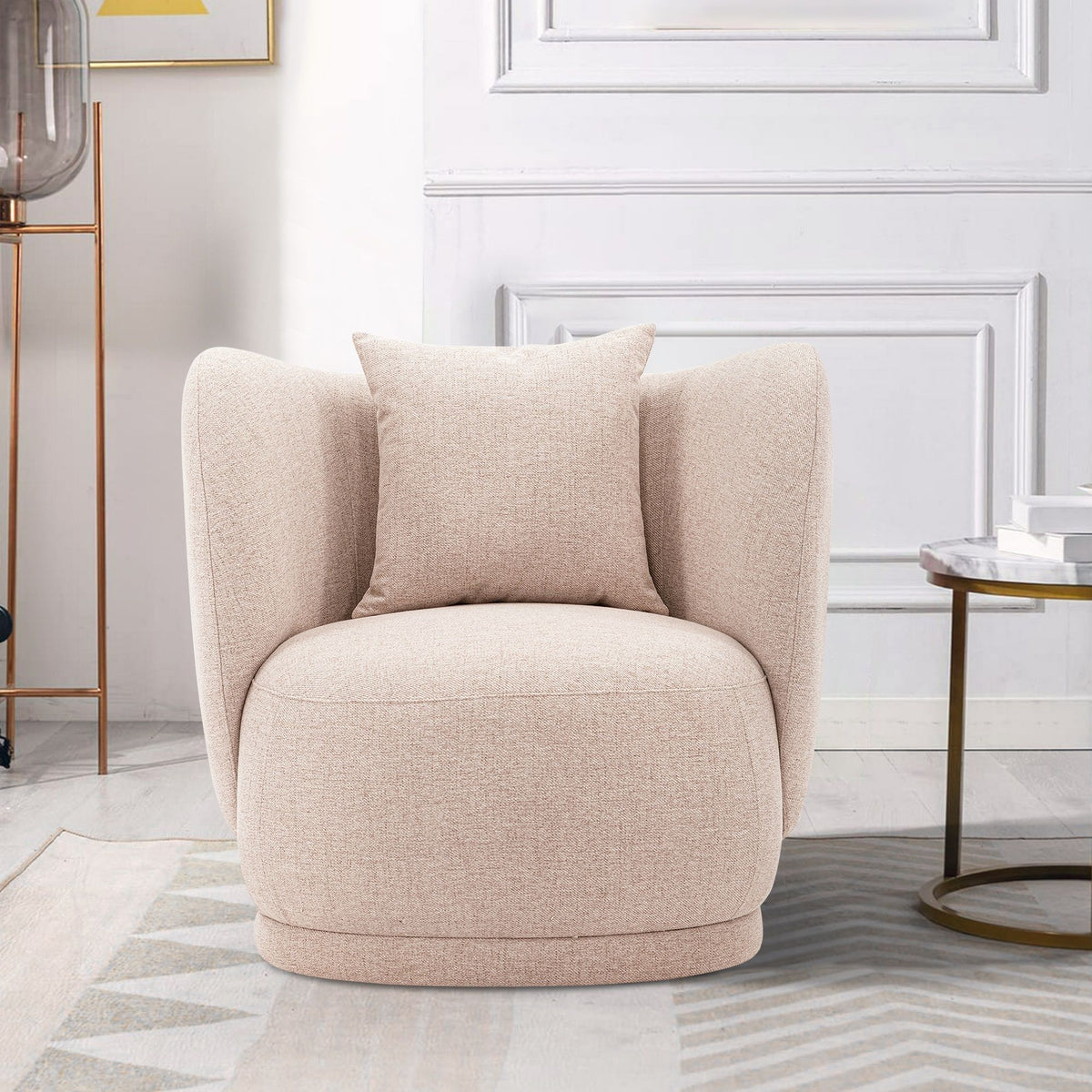 Siri - Lounge Chair - Wheat