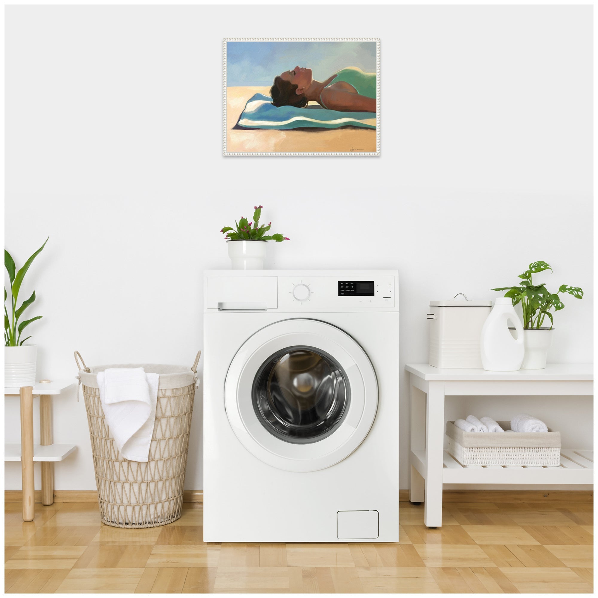 Vitamin D by Mary Sparrow Framed Canvas Wall Art Print
