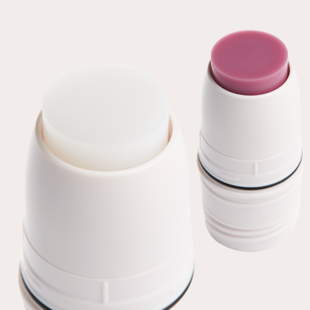 Cleanse & Prime Beauty Baton, Waterless Face Cleanser & Skin-Perfecting Blurring Primer Serum
