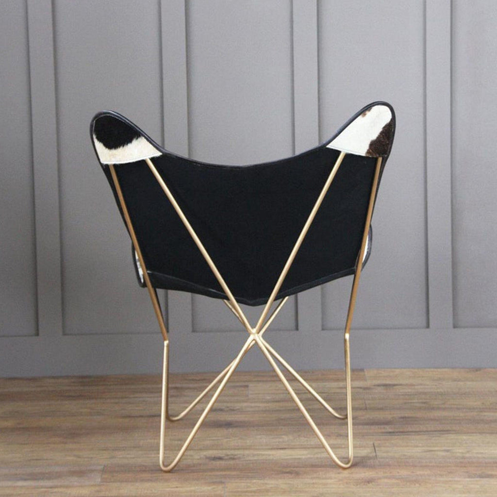 Holsteins Cowhide Butterfly Chair